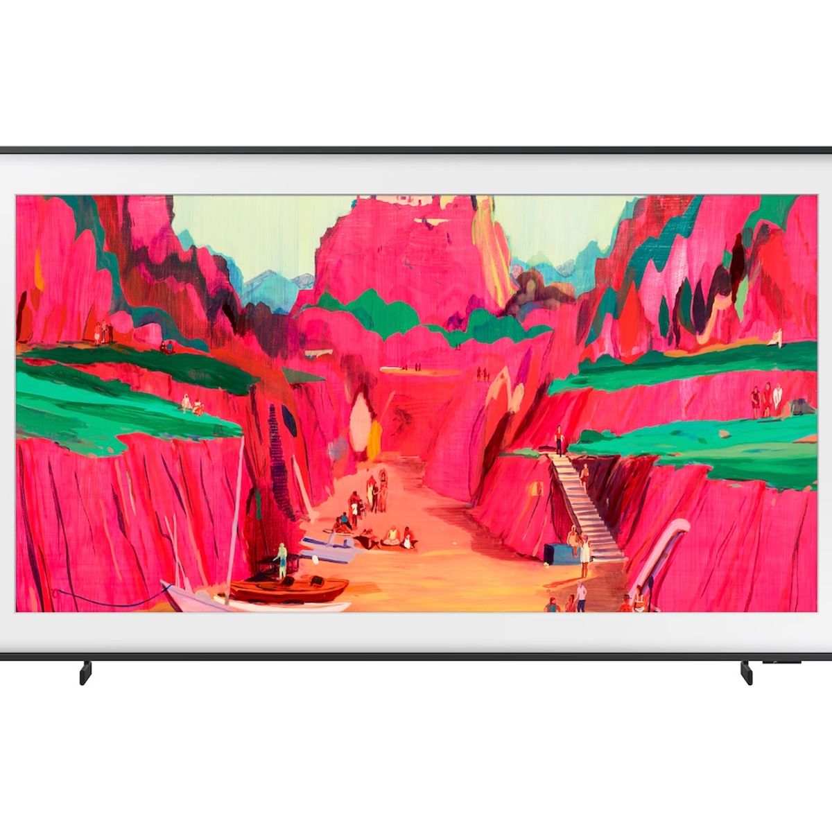 SAMSUNG - Smart TV Samsung 75” The Frame Pro Neo QLED 4K LS03F