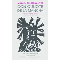 TOP10BOOKS - LIBRO Don Quijote De La Mancha – Edición Conmemorativa Iv Centenario Cervantes - Miguel De Cervantes