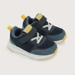 OPALINE - Zapatilla deportiva velcro azul de niño 40724