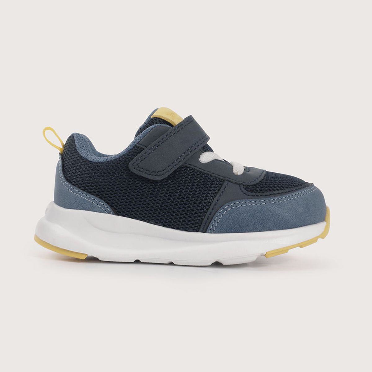 OPALINE - Zapatilla deportiva velcro azul de niño 40724