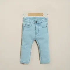 OPALINE - Jeans de algodón denim recto de niña 40560
