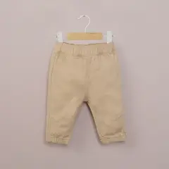 OPALINE - Pantalón beige de bebé niño