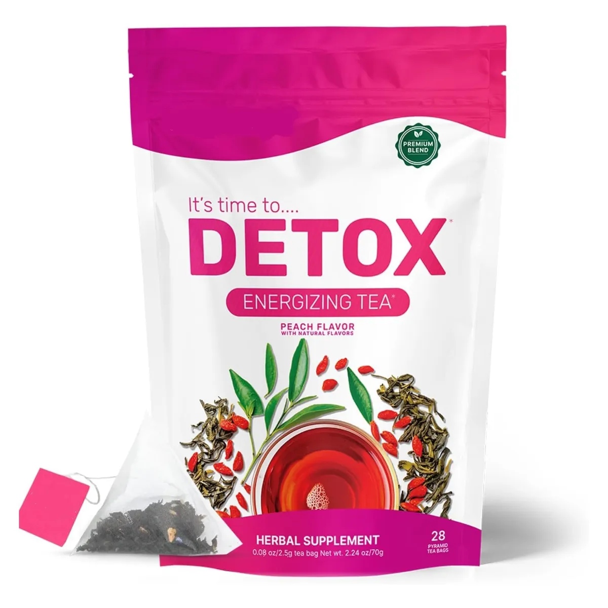 NUTREX RESEARCH - Detox Te Infusion Adelgazante Natural Laxante 28 Bolsitas