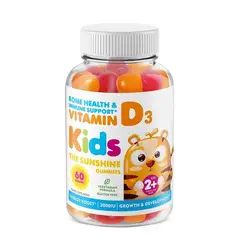 GENERICO - Kids Smart Vitamina D3 Gomitas Para Niños 2000ui Gummies 60u