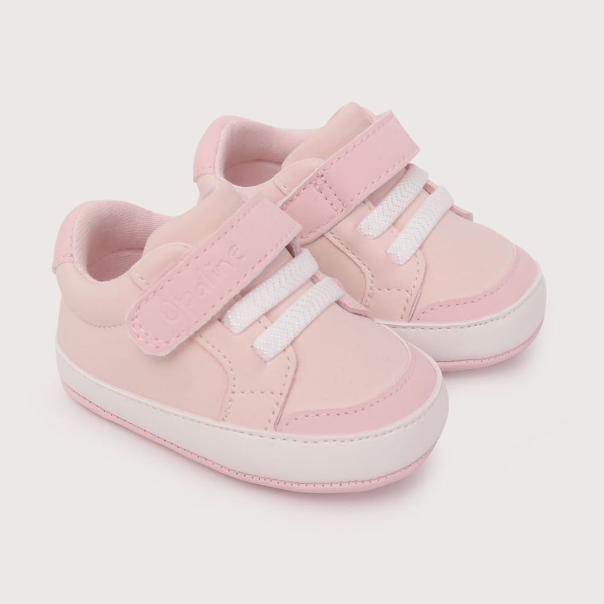 OPALINE - Zapatilla bebé rosada de niña 40760