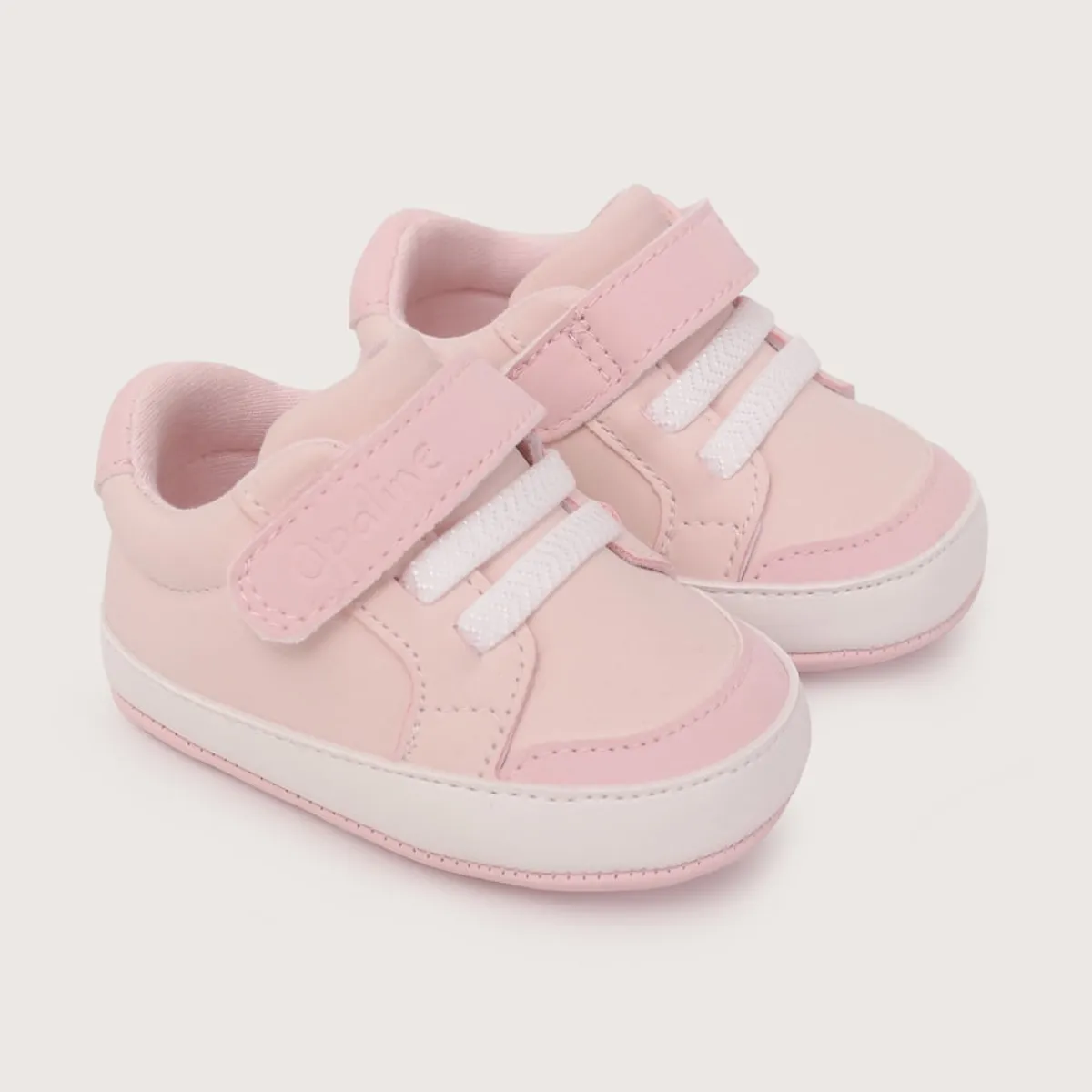 OPALINE - Zapatilla bebé rosada de niña 40760