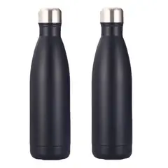 GENERICO - 2 Taza Isotérmica De 500 Ml Para Bebidas Frías Y Calientes