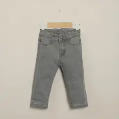 OPALINE - Jeans recto grafito de niño 40561