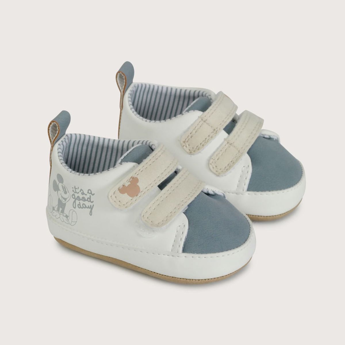 OPALINE - Zapatilla bebé disney blanca de niño 40759