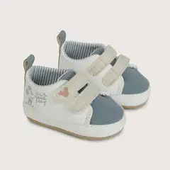 OPALINE - Zapatilla bebé disney blanca de niño 40759