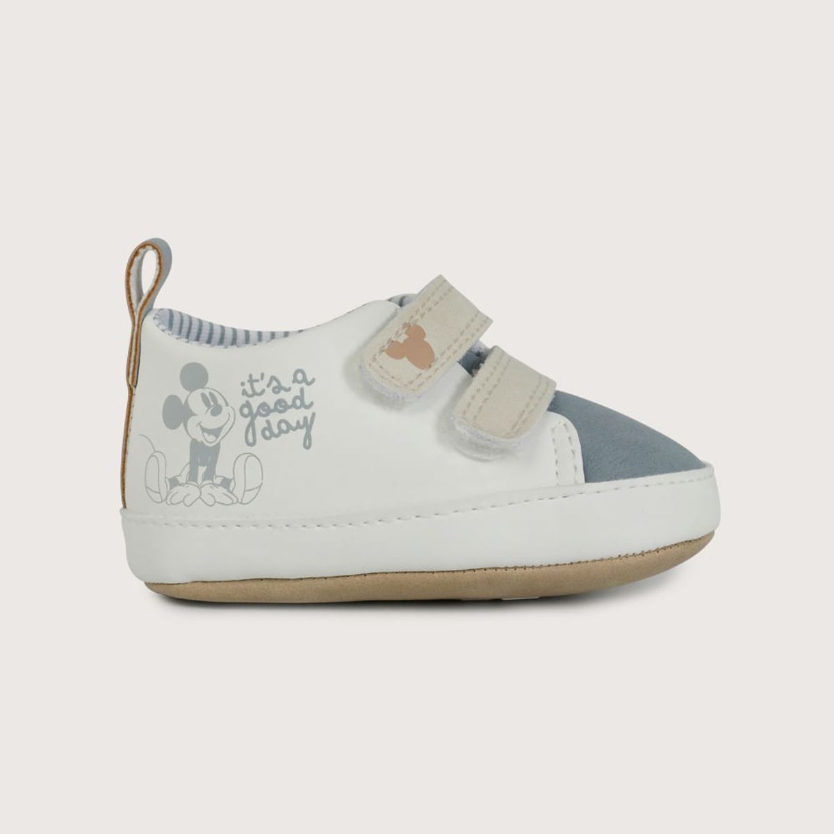 OPALINE - Zapatilla bebé disney blanca de niño 40759