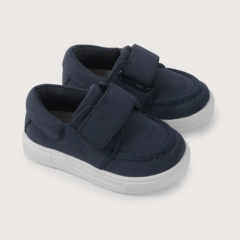 Zapato Mocasín Niño Azul