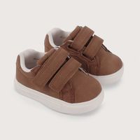 Zapatillos primeros pasos café de niño 40539 20