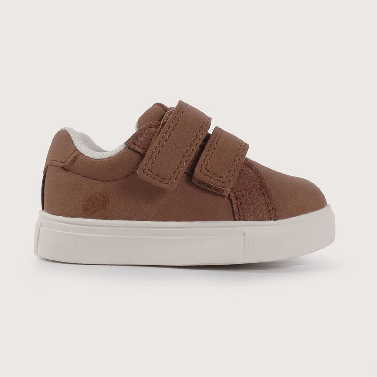 OPALINE - Zapatillos primeros pasos café de niño