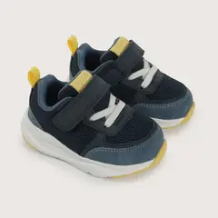 OPALINE - Zapatilla primeros pasos deportiva azul de niño 40532