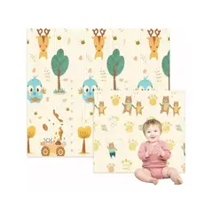 ATURE - Alfombra Antigolpes Para Niños Bebes Plegable Doble Cara
