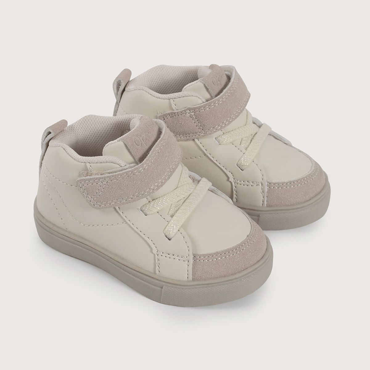 OPALINE - Zapatilla primeros pasos beige de niño