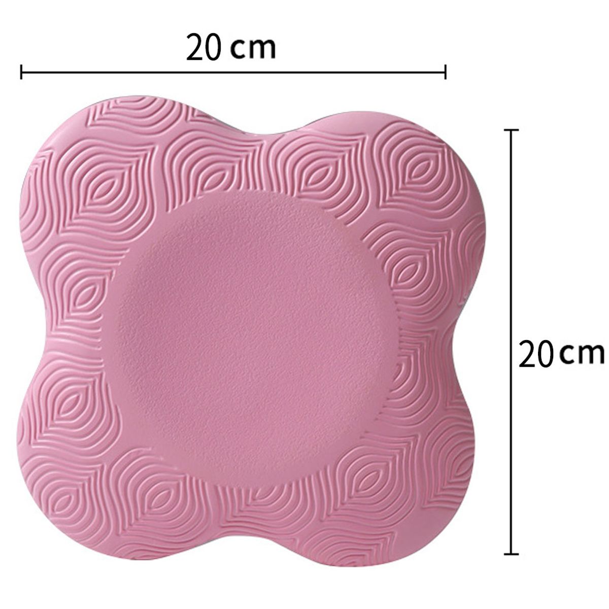 ATURE - 2 Esterillas De Yoga Con Rodilleras Y Coderas Rosa