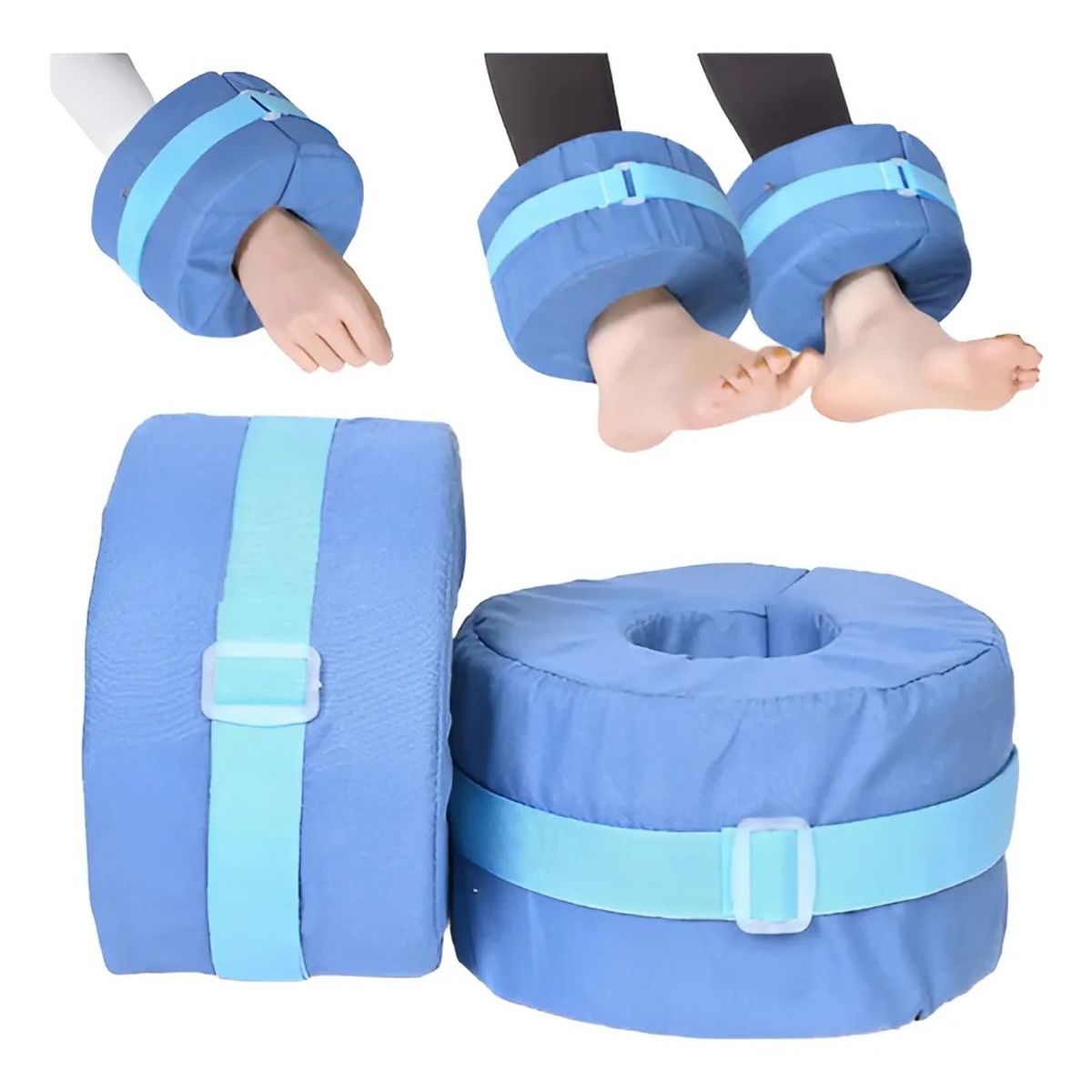 KUANGYE - 2 Talonera Muñequera Codera Tobillera Antiescaras Cojín Cama