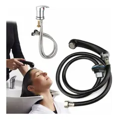 KUANGYE - Ducha Para Lava Pelo Fijo Peluqueria Con Llave Monomando