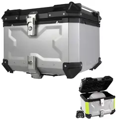 KUANGYE - 45L Aleación de Aluminio Baúl para Motocicleta Antirrobo