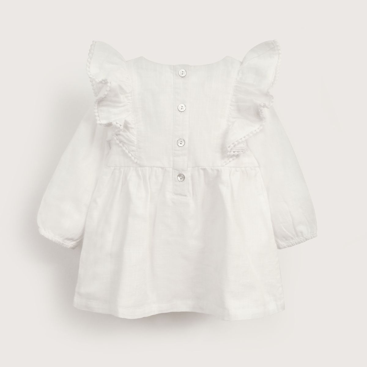 OPALINE - Vestidos Bebé niña Blanco 39836 Opaline