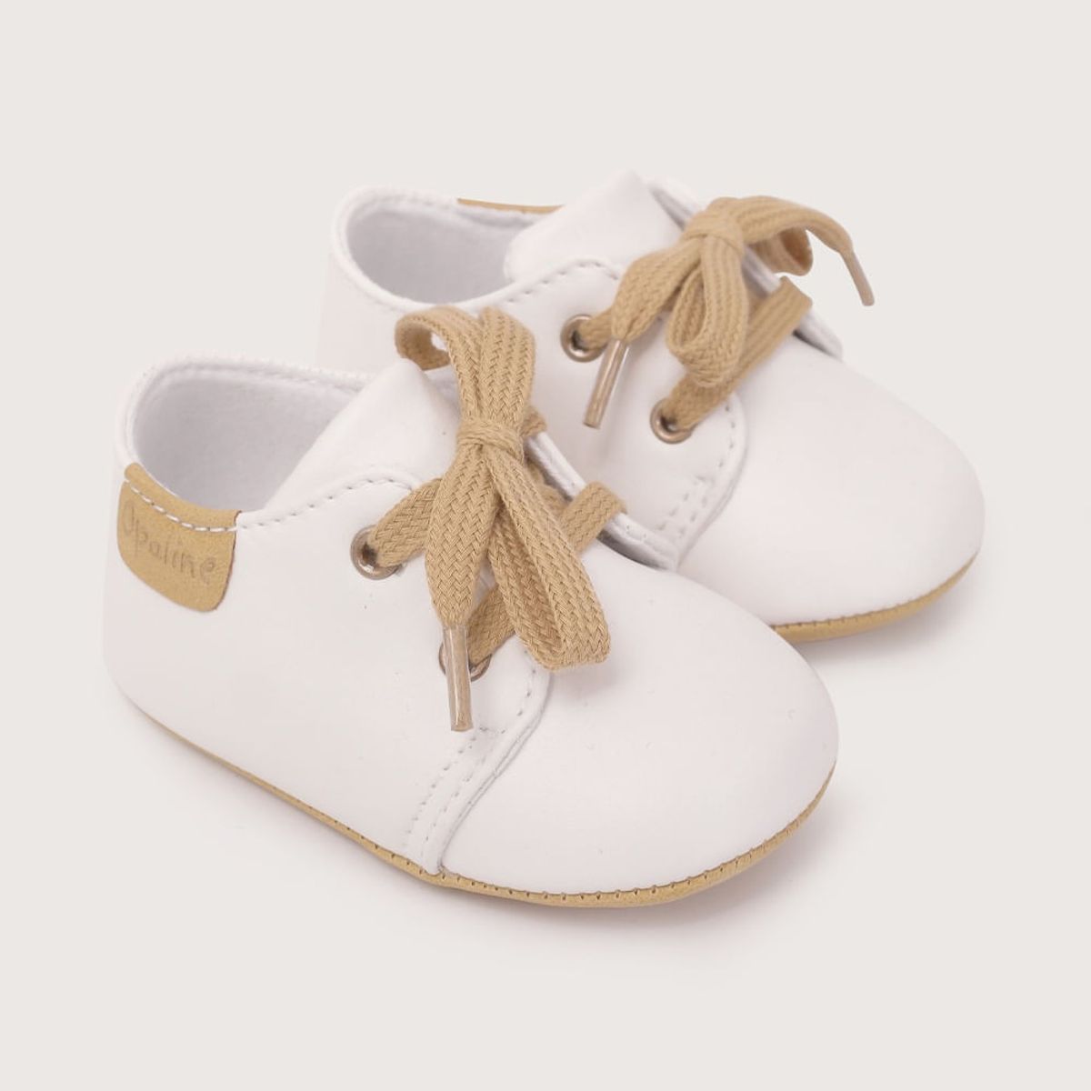 OPALINE - Zapato bebé blanco vestir de niño