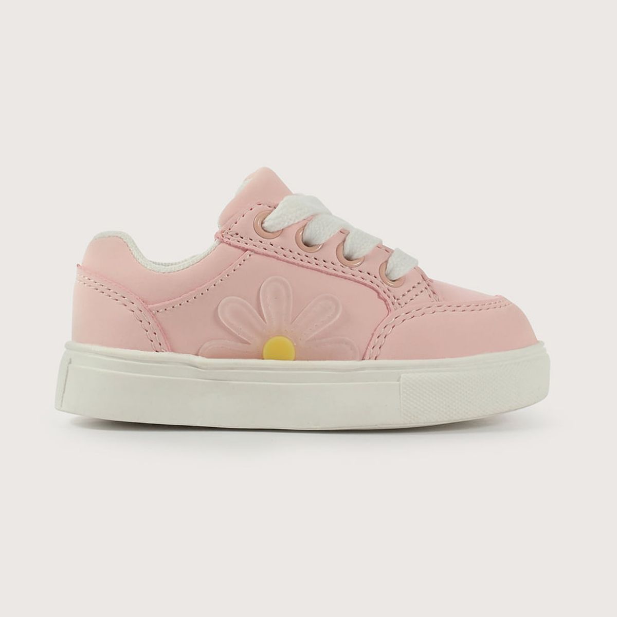 OPALINE - Zapatilla flor rosada de niña 40526