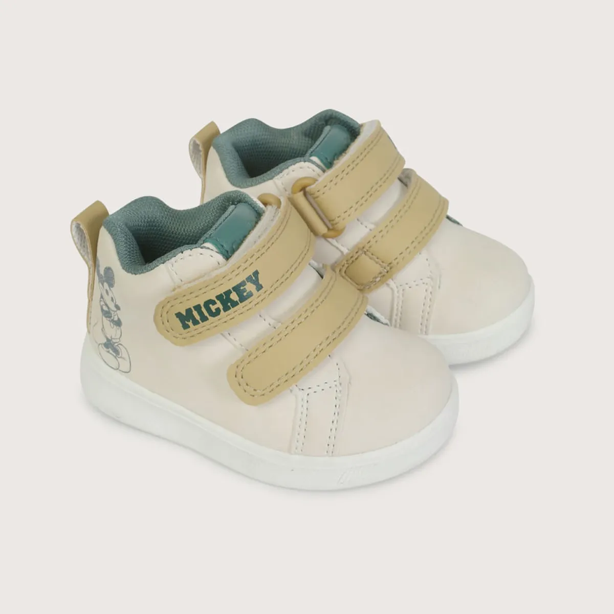 OPALINE - Zapatilla primeros pasos disney beige de niño 40770