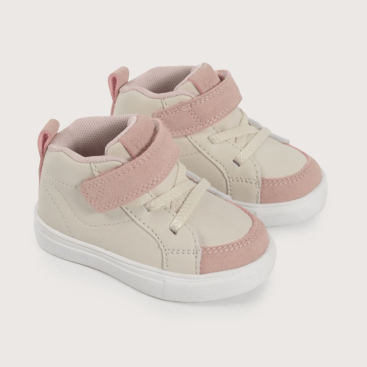 OPALINE - Zapatilla primeros pasos beige de niña 40530