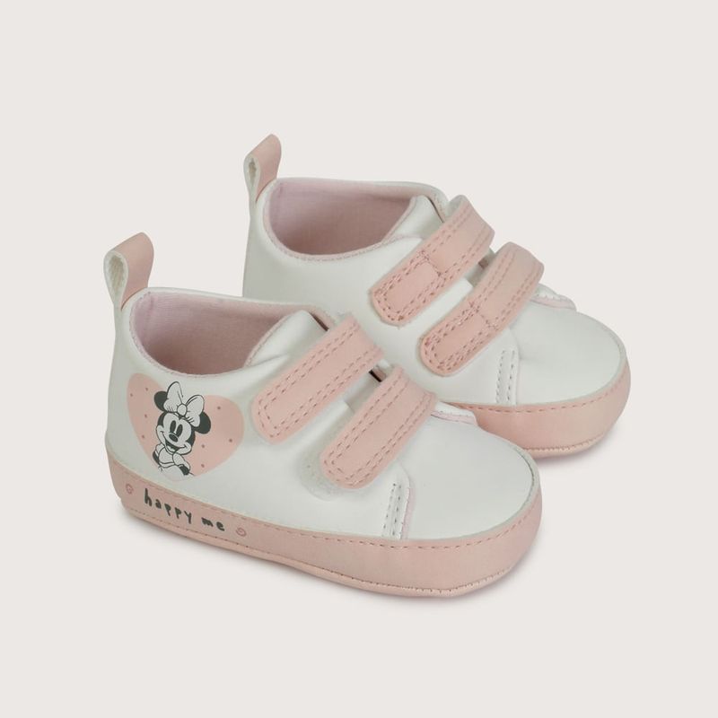 OPALINE - Zapatilla bebé disney blanca de niña 40758