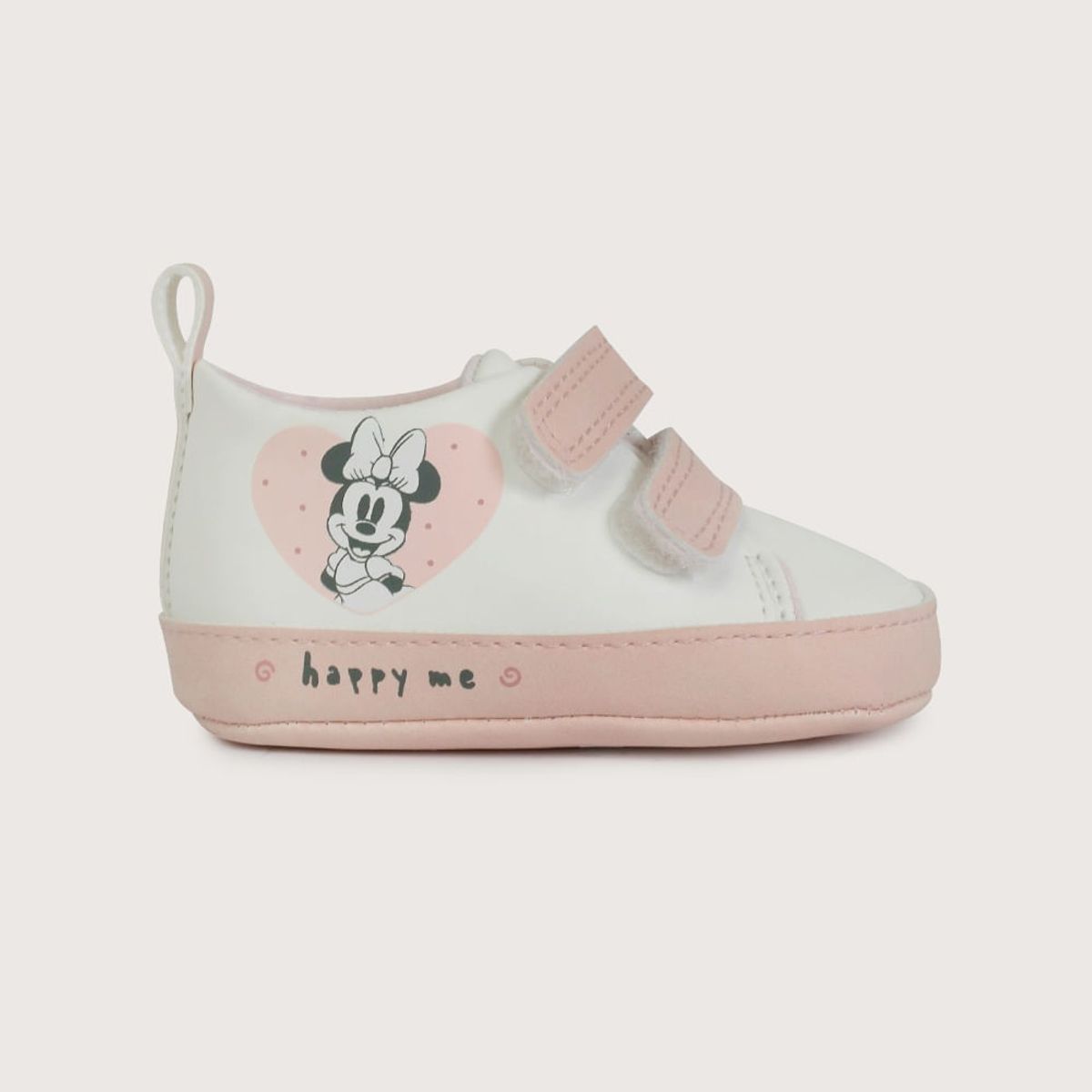 OPALINE - Zapatilla bebé disney blanca de niña 40758