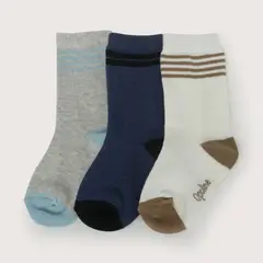 OPALINE - Pack de 3 calcetines de niño 40816