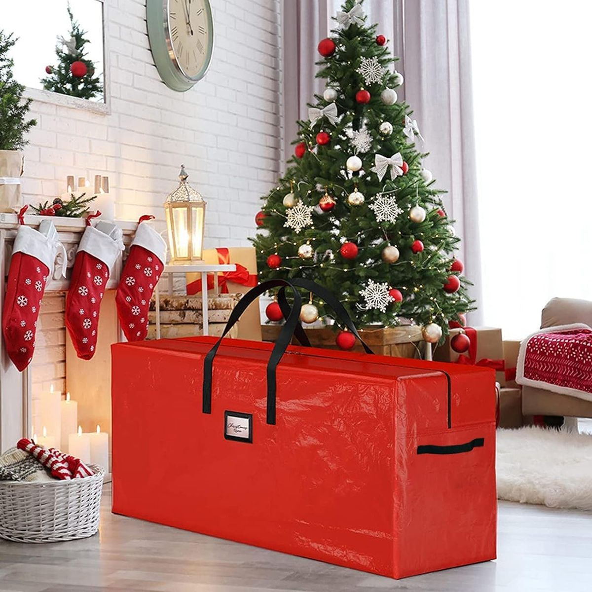 KUANGYE - Funda Impermeable Para Guardar Árboles De Navidad