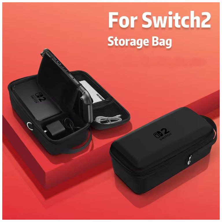 CORRERREY Estuche Protector Almacenamiento Multifuncional Portátil Nintendo Switch 2