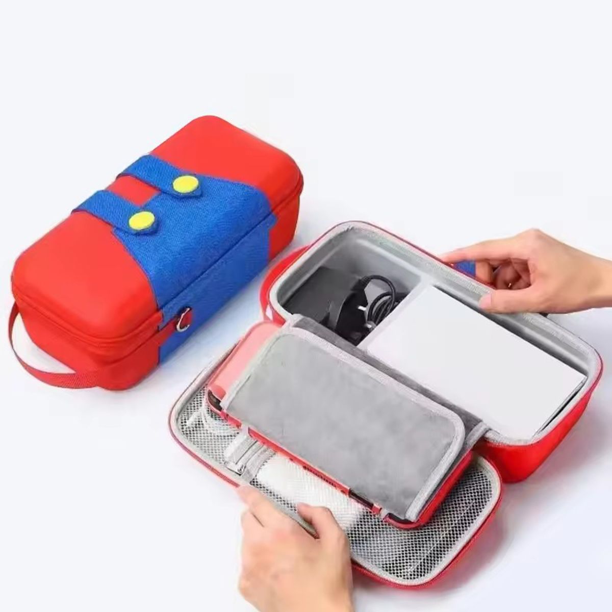 CORRERREY - paquete de almacenamiento multifuncional portátil para Switch1 OLED