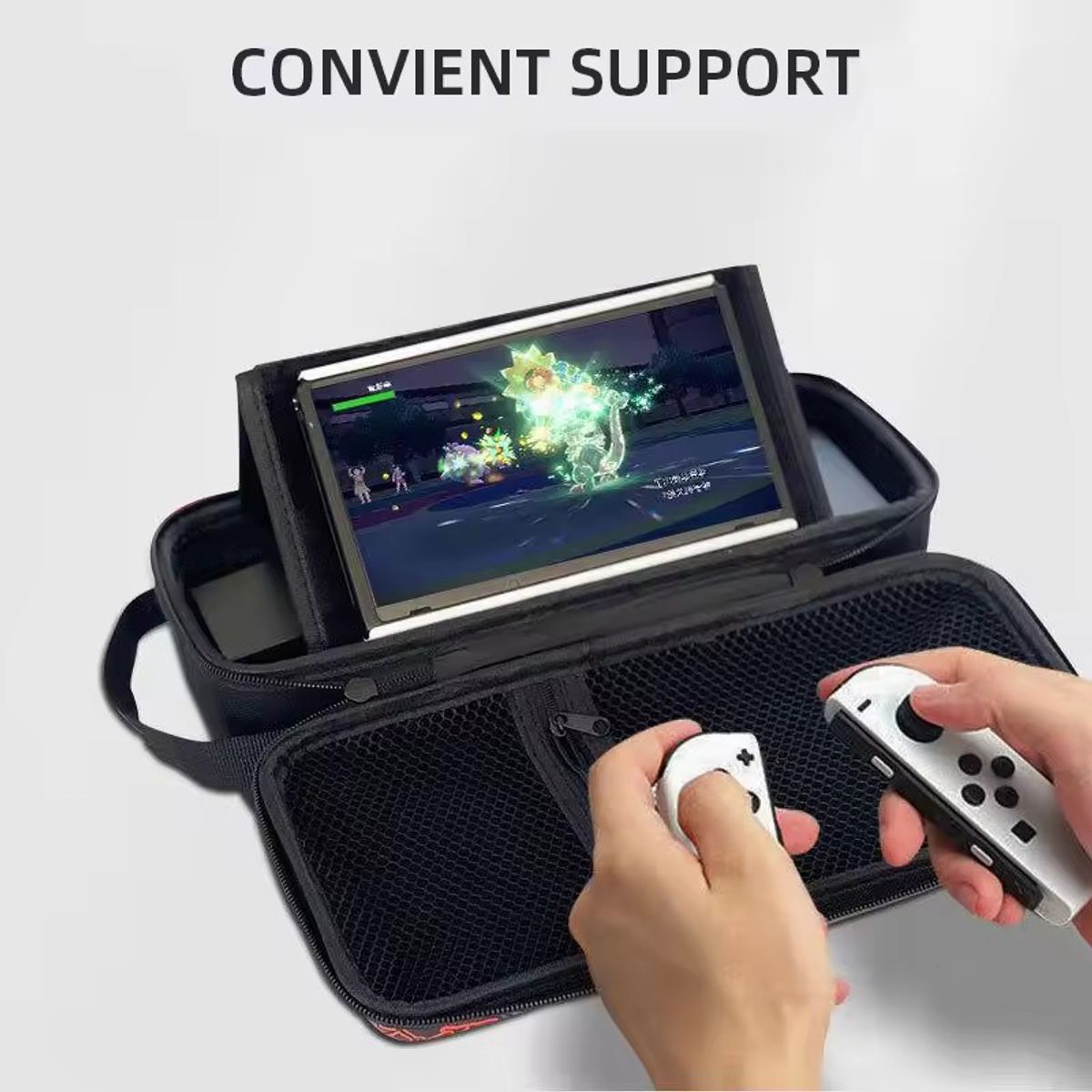 CORRERREY - Estuche Portátil Multifuncional Para Nintendo Switch Oled/ Lite Correrrey