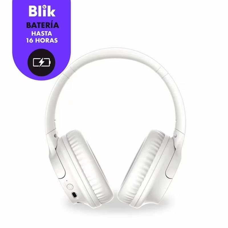 BLINK - Audifonos Bluetooth Inalambricos Blik Soul250 BLANCOS