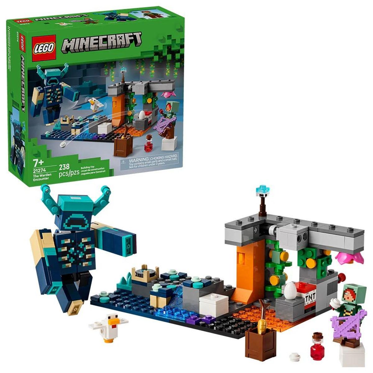LEGO - LEGO Minecraft - El Encuentro con el Custodio - 21274