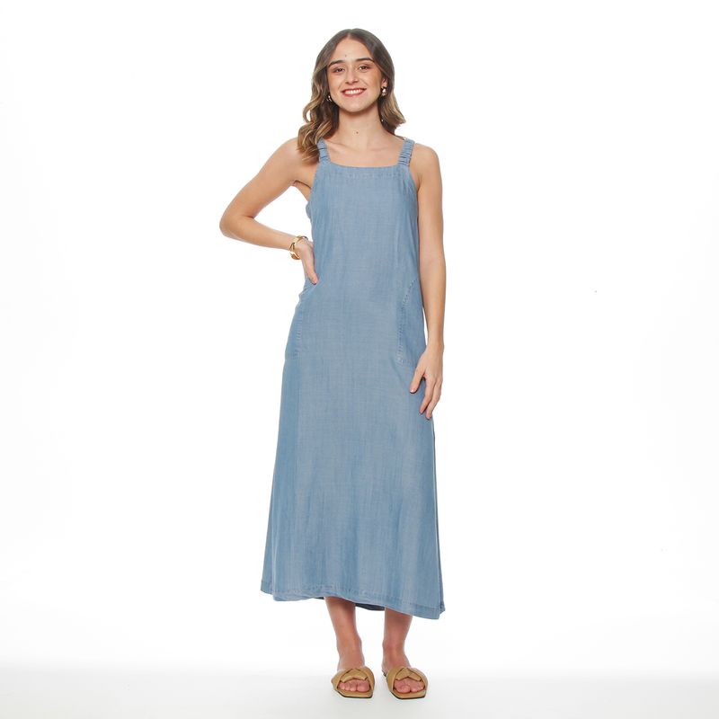 WADOS - VESTIDO SIN MANGA LYOCELL CON BOLSILLOS