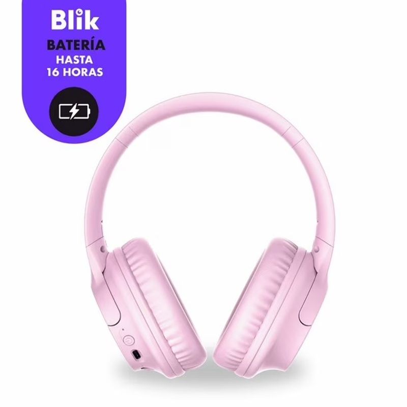 BLINK - Audifonos Bluetooth Inalambricos Blik Soul250 rosados