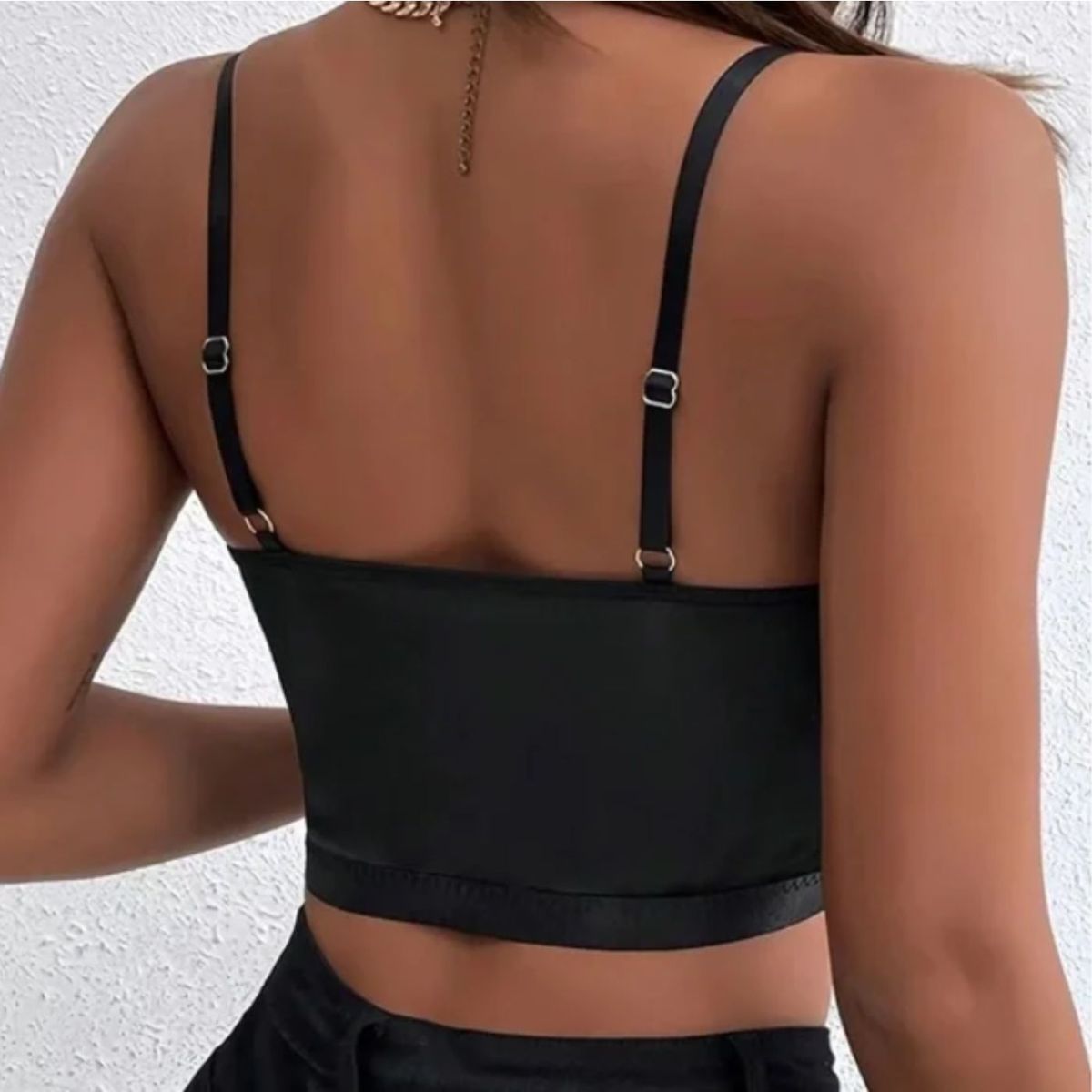 LIKE SHOP - Top Tirantes Mujer Corsét Sujetador Sexy Moda 9007