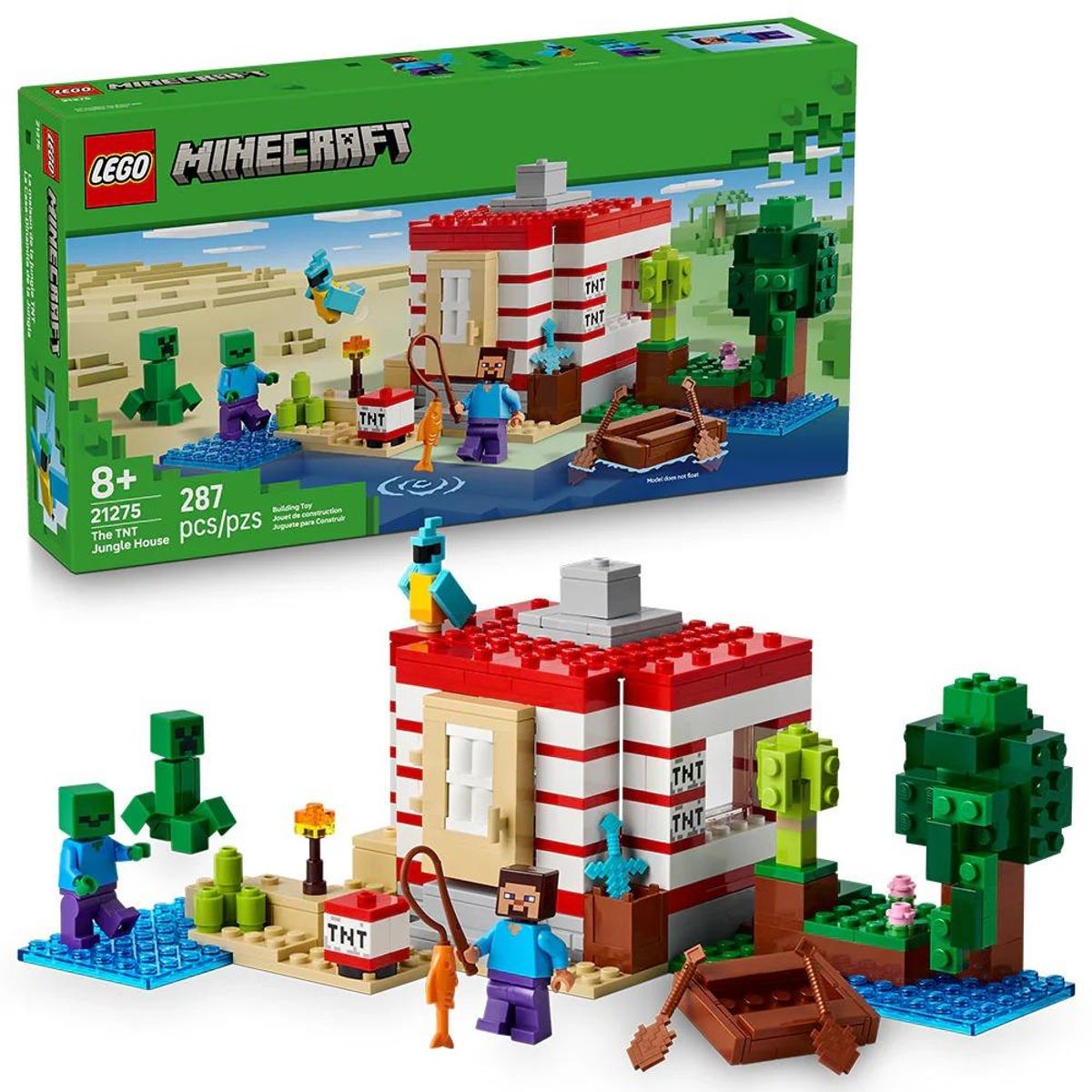 LEGO - LEGO Minecraft - La Casa-Dinamita de la Selva - 21275