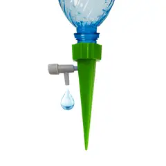 GENERICO - Set 10 Estacas Sistema Por Goteo Riego Automático Botella