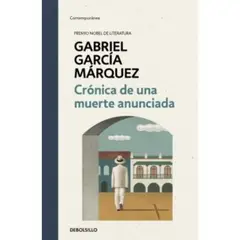 DEBOLSILLO - Cronica De Una Muerte Anunciada TD Libro Gabriel García Márquez