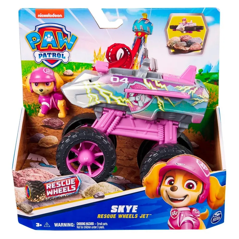 PAW PATROL - Vehículo Skye Rescue Wheels Paw Patrol