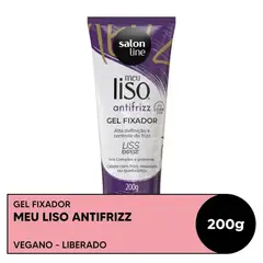 SALON LINE - GEL FIJADOR ANTIFRIZZ MEULISO DE 200GR SALONLINE