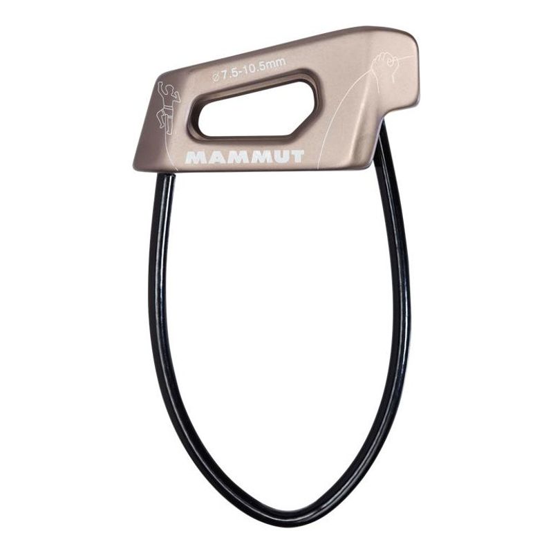 MAMMUT - Descendedor Crag Light Belay Unisex Adulto Café