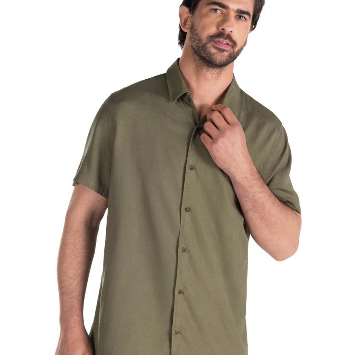 PANAMA JACK - Camisa Lino Hombre V487 Panama Jack