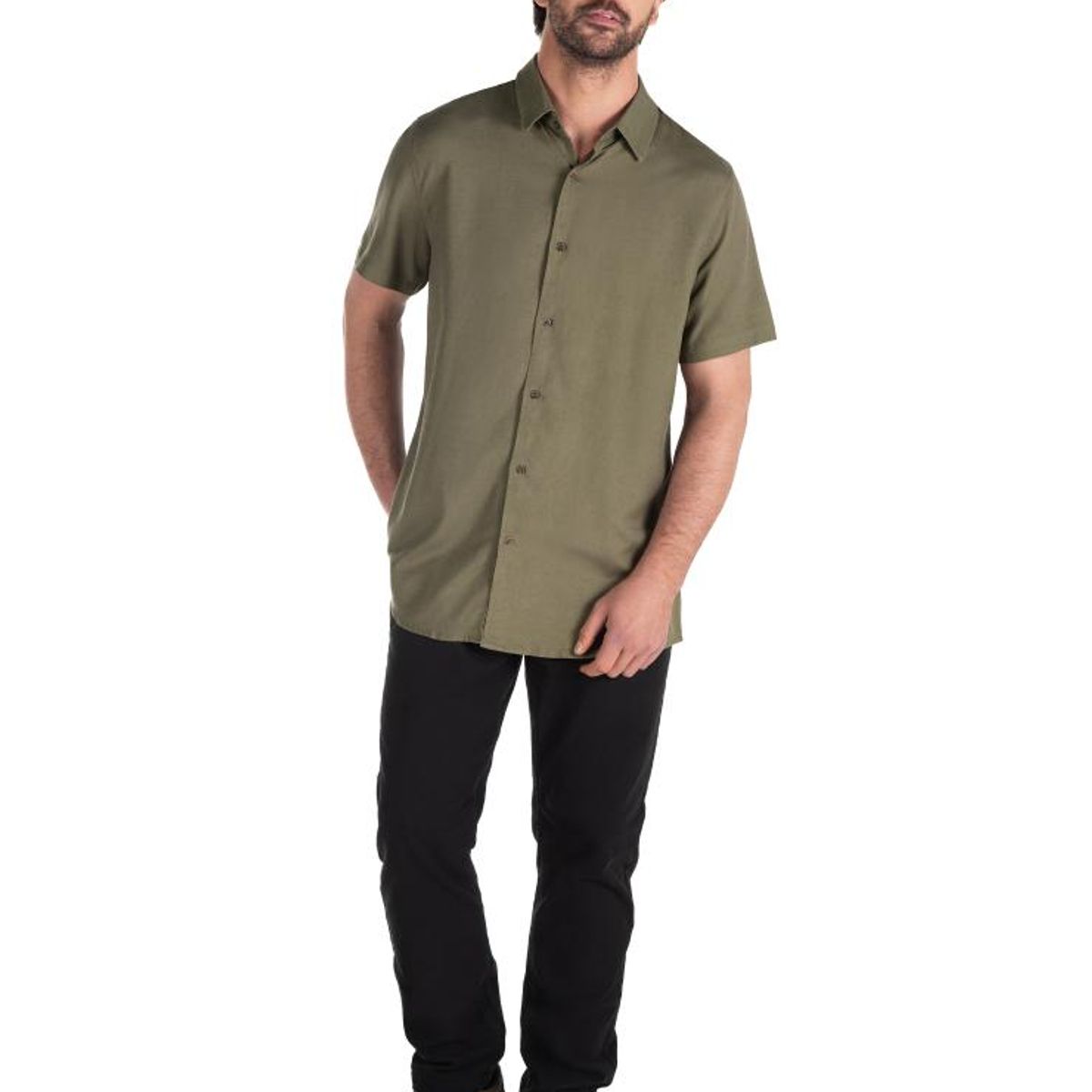 PANAMA JACK - Camisa Lino Hombre V487 Panama Jack